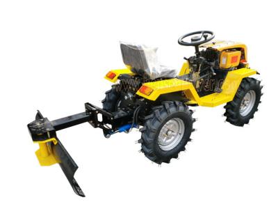 China Multi Function Diesel Tractor CE Small Utility Tractors With Soil Leveler for sale