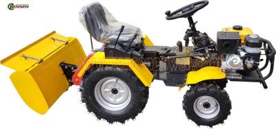 China Synchronized Small Multi Purpose Tractor Yellow Blue 4x4 Tractor for sale