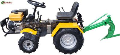 China 4WD Compact Tractor Reversible Plough Gasoline 18HP Mini Tractor for sale