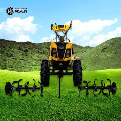 China Geaangedreven dieselmini-tiller 100 mm diepe dieselmillercultivator Te koop