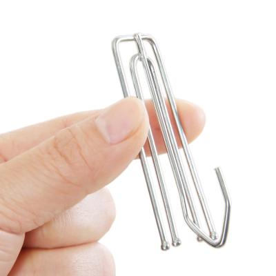 China High Quality Eco-friendly American Tiebacks Iron Shower Window Bathroom Blackout Curtain Wall Hooks For Curtains for sale