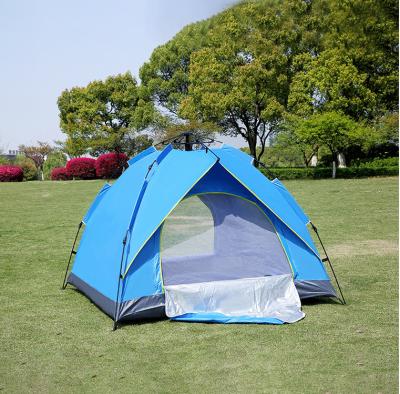 China Full Automatic UV Protection Outdoor Camping Tent / Waterproof /Stocked 2 Person Pop Up Sun Protection Camping Tent For Outdoor Travel for sale