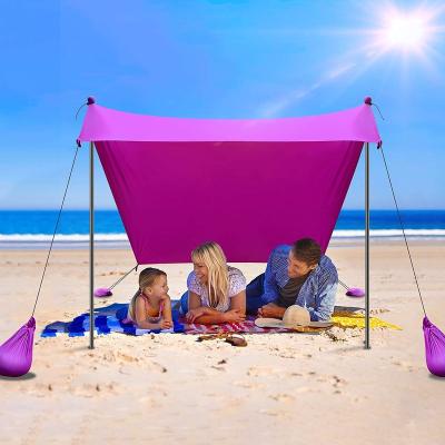 China Breathable Outdoor Tourism Camping Tent Sunscreen Fishing Portable Sunshade Camping Tent Beach Tent for sale