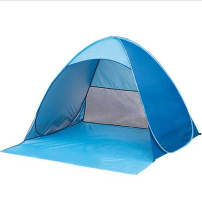 China UV Protection /Beach Pop /Stocked Outdoor Summer Sun Waterproof Foldable Tent Family High Quality Shelters Beach Tent for sale