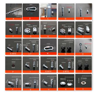 China Metal Spare Parts Gym Accessories/Plastic GYM Fitness Equipment Accessories for sale