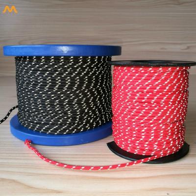 China Nylon Weave Rope Professional Climbing Rope Climbing Rope With Hooks for sale