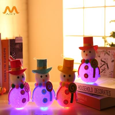 China Many Hot Sale LED Glow Doll Lighted Up New Christmas Decorations / Xmas Gifts Spawn Xmas for sale