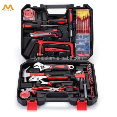 China 89pcs 108pcs Household Tool Box Household Tool Kit with Long Nose Pliers, Scissors, Screw Drivers and Wrench for sale