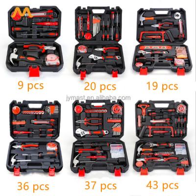 China Hot Sale Household Tool Kit Tool Kit Nose Pliers Long, Scissors, Screw Drivers and Wrench for sale