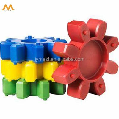 China Material of Construction Shops GS / XL Star Type Non - Pass Through Coupling PU Cushion Polyurethane Coupling for sale