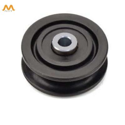 China Metal Pulley 11cm Fitness Equipment Pulley / Plastic Bearing Plastic Gym Equipment Accessories for sale