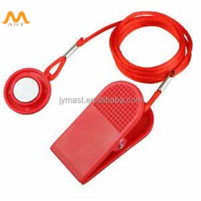 China Commercial Metal Switch/Emergency Stop Use Plastic GYM Part Wire Maintain Lock1.8-2.9CM Treadmill Safety for sale