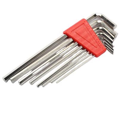 China 45# Carbon Steel 8PCS Ball Head Hexagon Hex Wrench Flat Socket Set Short Ball Kind for sale