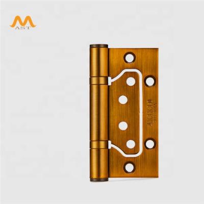 China Factory Supplier Modern Door Hardware 304 Steel Metal Butterfly Shape Door End Hinge For Wooden Door for sale