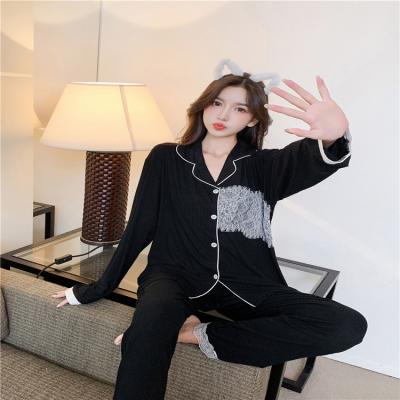 China Comfortable Pijamas Mujer Algodon Pajamas Cotton Pajamas Loungewear Pajamas High Quality QUICK DRY Long Set Two Piece Sleepwear for sale