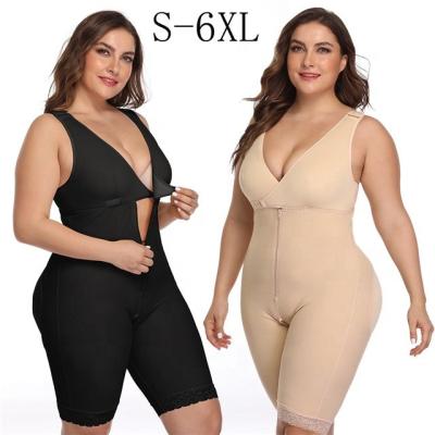 China New Style Women Breathable Full Body Jumpsuits Underbust Waist Shapewear Belly Control Big Ties Butt Lift Slim Waist Body Shaper for sale