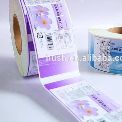 China New Design Waterproof PVC/BOPP/PE/UV Materials Private Label Hot Sale Custom Cosmetic Printer Labels for sale