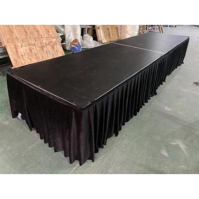 China Small Aluminum Alloy 6061-T6 Truss Stage Platform With Skirt for sale