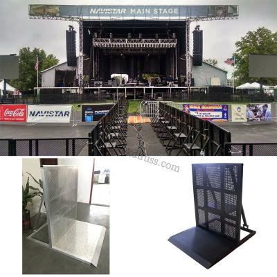 China Road Safety Aluminum Event Protect Crowd Barrier Corcert Barricade for sale