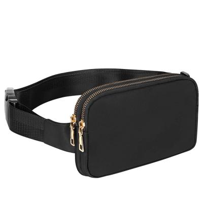 China Water Proof Manufacturer Luxury Custom Unisex Casual Waist Bag Fashion Crossbody - Body Men Nylon Women Fanny Pack Belt Bag for sale