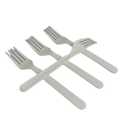 China Disposable Eco Friendly Stocked Biodegradable 2021 HOT SALES Biodegradable Plastic Cutlery Spoon Fork Sets For Food for sale