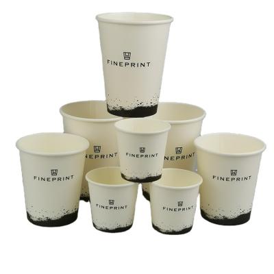 China Disposable Eco Friendly Stocked Biodegradable Environment Friendly Paper Cup Withount any Leakage Available in Different Colors and Sizes for sale