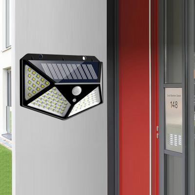 China Energy saving and environmental protection. Amazon popular style induction wall lamp lighting solar street light from all sides for sale