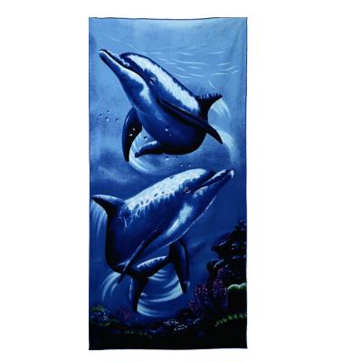 China Microfiber QUICK DRY Beach Towel Couple Rose Bath Towel Wholesale Large Beach Towel for sale