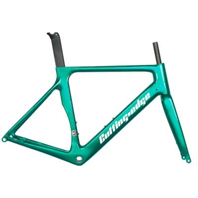 China Road Bikes 2021 New Classic 700c Road Bike Frame 56 Carbon Fiber Bike Frame Raw Material Bicycle Frame for sale