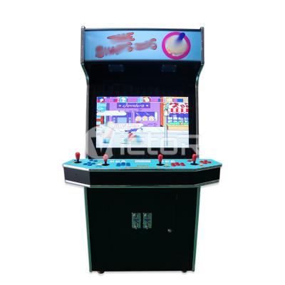 China MDF 2 Sides 2 22 Inch LCD Monitor 60 Players In 1 Classic Arcade Cocktail Table Game Machine for sale