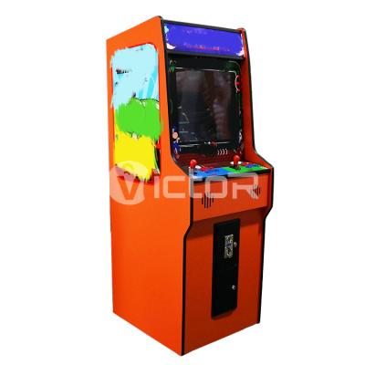 China High Quality Vertical Mini Retro Video MDF Upright Classic Arcade Cabinet Game Machine for sale