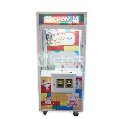 China Wooden BV20 /acrylic bill acceptor arcade toy crane claw game machine for sale for sale