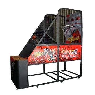 China Amusement For Business Use Like Mall Coin Operated Indoor Sports Folding Basketball Hoop Game Machine Arcade Shoot To Win for sale