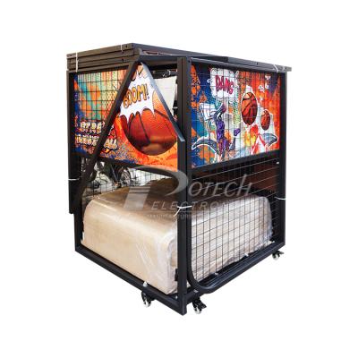 China Fun for business use like mall foldable electronic basketball game, street basketball game, arcade basketball game machine for sale