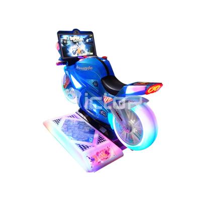 China Super Arcade Games For Sale Arcade Video Games Kids Indoor Fiberglass Motorcycle Coin Pusher Game Machine for sale