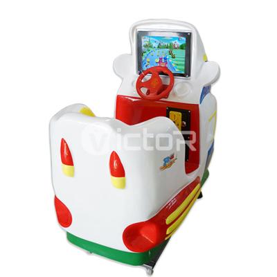 China Hardware VICTOR Coin Pusher Motorcycle Kids Ride On Moto Electric Car Game Machine For Children for sale