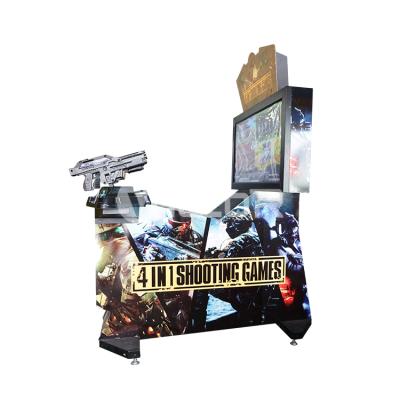 China Metal 4 Inch 42 In 1 Gun Machine Coin Operated Shooting Simulator Arcade Video Games For Sale for sale