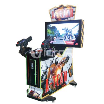 China Transformers Wooden Arcade Gun Game Machine Shooting Manufacturer For Sale for sale