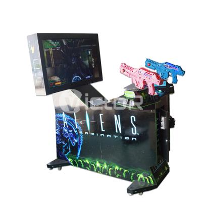 China Metal Coin Operated Simulator Shooting Shooting Gun Game Arcade Game Machine For Adult for sale