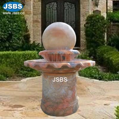 China New Modern Design And Customized Rotating Ball Water Fountain for sale