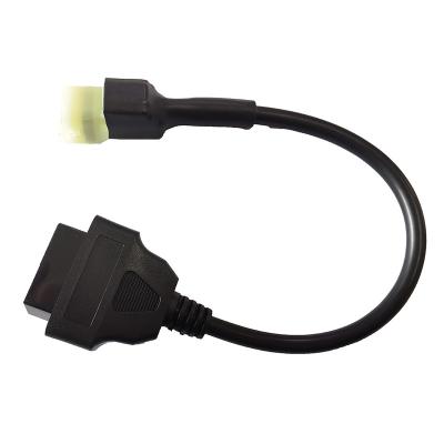 China Aftermarket Automotive Industries OBD Cable For Honda 4 Pin Plug Cable Diagnostic Cable To OBD2 Adapter for sale