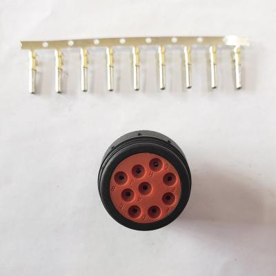 China Aftermarket Obd2 Automotive Industries Connector For 9 Pin Female Head Deutsch Truck Diagnostic Connector for sale