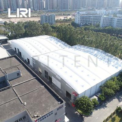 China Aluminum Heavy Duty Long Span Truss Roof Warehouse Canopy Tent for Sale for sale