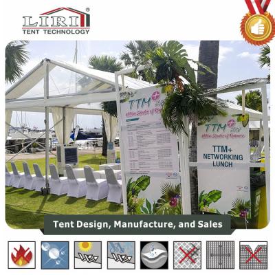 China 20x30 feet and 30x30ft Party Tent Clear Roof for Samoa Event Rental for sale