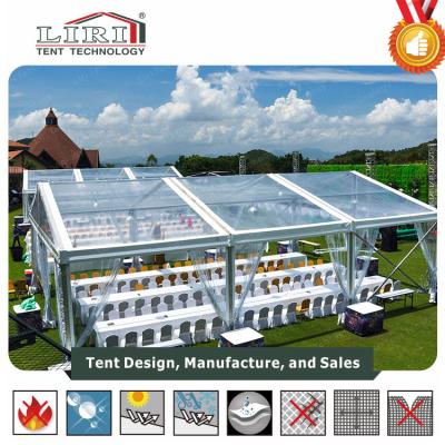 China Transparent Roof Wedding Tent for sale