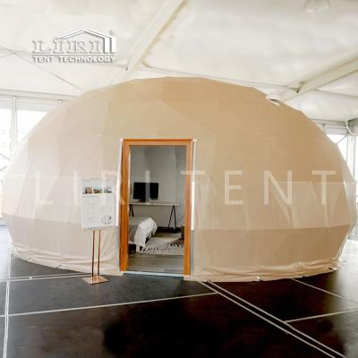 China LIRI 7m Outdoor Half Oval Ball Glamping Dome Hotel Tent Price for Sale for sale