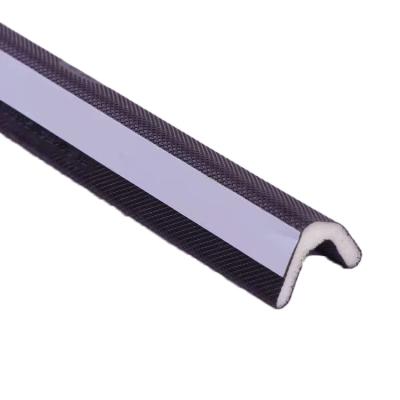 China Modern Self Adhesive Sealing Strip V Shape Black Gaskets Used In Doors And Windows Industrial Seals for sale