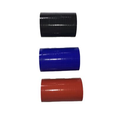 China Auto parts replace factory supply 76mm length intercooler silicone hose straight silicone coupler for sale