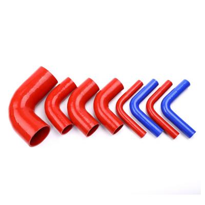 China Auto Parts Replace Silicone Heat Resistant Braided Radiator Hose Silicone Bending Hose for sale