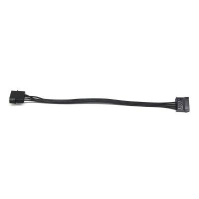 China COMPUTER 4 Pin Molex IDE to ATA Hard Driver Power Serial Cable 4pin IDE to SATA Hard Drive Disk Extension Adapter Connector for sale